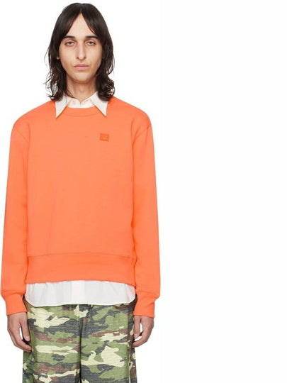 Face Patch Sweatshirt Orange - ACNE STUDIOS - BALAAN 2