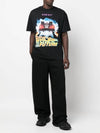 Back To The Future Graphic Short Sleeve T-Shirt Black - VETEMENTS - BALAAN 11