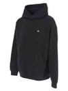 Embroidered Logo Virgin Wool Hoodie Black - VIVIENNE WESTWOOD - BALAAN 2