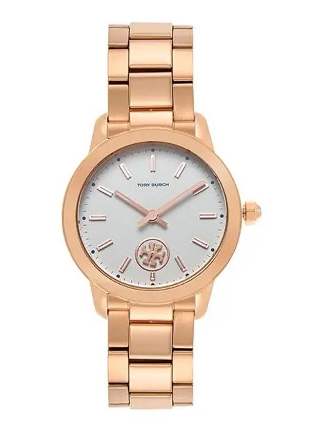 Collins Metal Watch Rose Gold - TORY BURCH - BALAAN 3