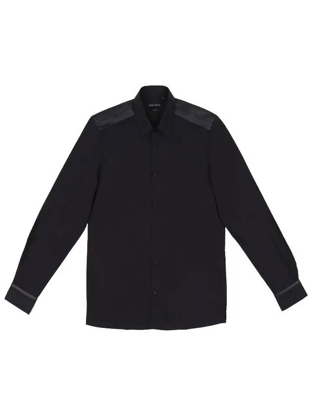 Shoulder point cotton solid shirt SH131 - IKALOOOK - BALAAN 1