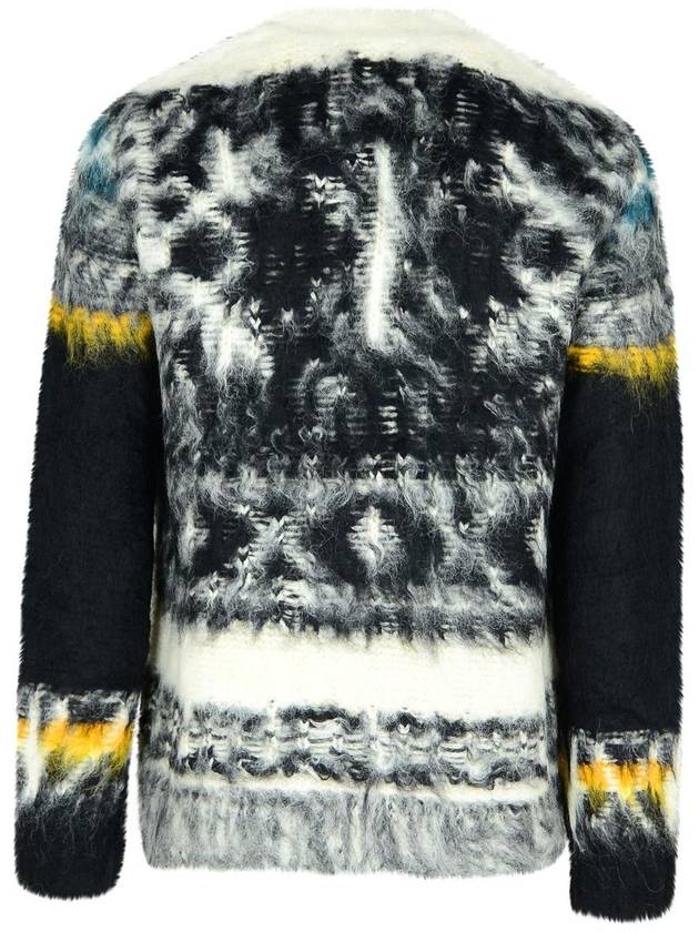 Sacai Black Alpaca Blend Cardigan - SACAI - BALAAN 3