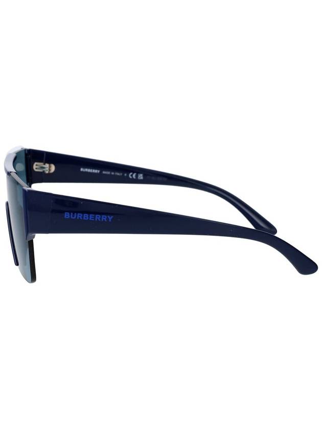 Eyewear Plastic Logo Goggles Sunglasses Blue - BURBERRY - BALAAN 4