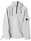 Lens Wappen Half Zip Up Anorak Grey - CP COMPANY - BALAAN 3