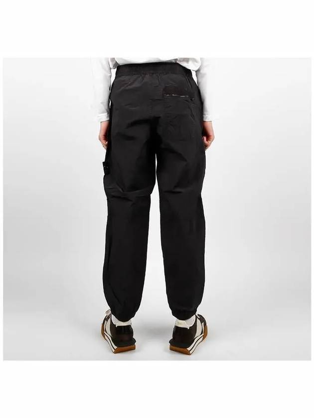 Econyl Regenerated Nylon Baggy Pants Charcoal - STONE ISLAND - BALAAN 5