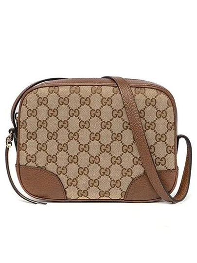 GG Disco Canvas Cross Bag Beige Brown - GUCCI - BALAAN 2