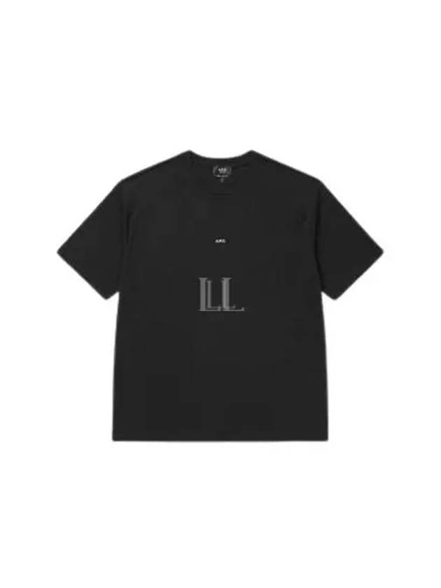 Micro Logo Short Sleeve T-Shirt Black - A.P.C. - BALAAN 2