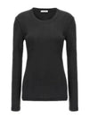 Rib Jersey Long Sleeve T Shirt Squid Ink - LEMAIRE - BALAAN 2