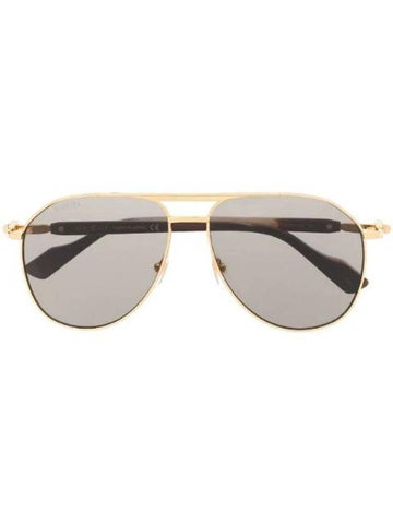 Tinted Pilot Frame Sunglasses GG1220S - GUCCI - BALAAN 1