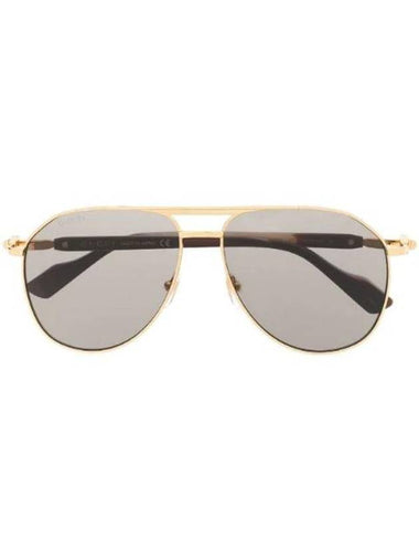 Tinted Pilot Frame Sunglasses GG1220S - GUCCI - BALAAN 1