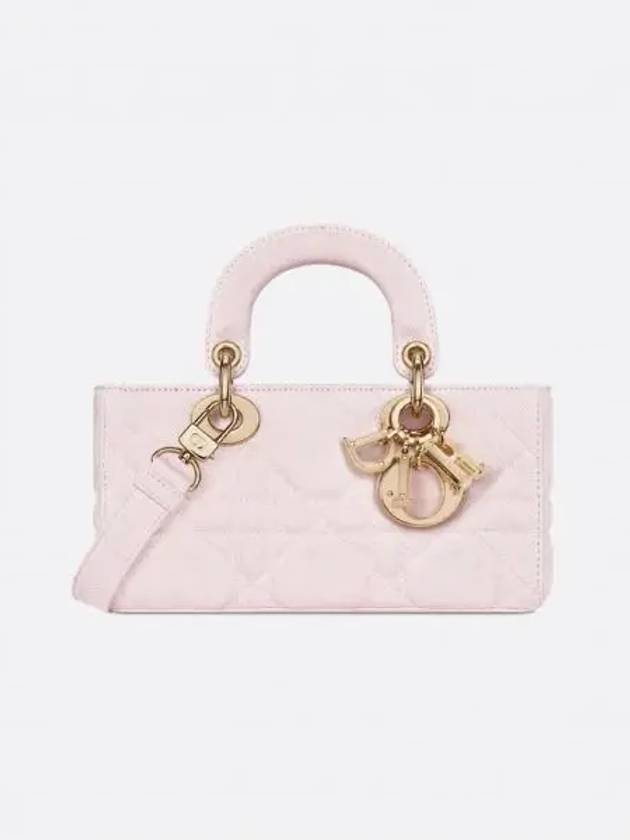 Lady D-Joy Macrocanage Small Shoulder Bag Pink - DIOR - BALAAN 2