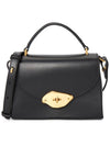 Lana Small Top Handle Cross Bag Black - MULBERRY - BALAAN 2