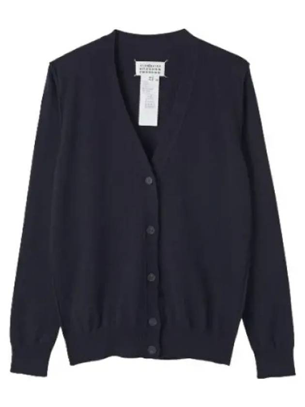 Backstitch cardigan navy - MAISON MARGIELA - BALAAN 1