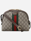 Ophidia GG Shoulder Bag Beige Ebony - GUCCI - BALAAN 2