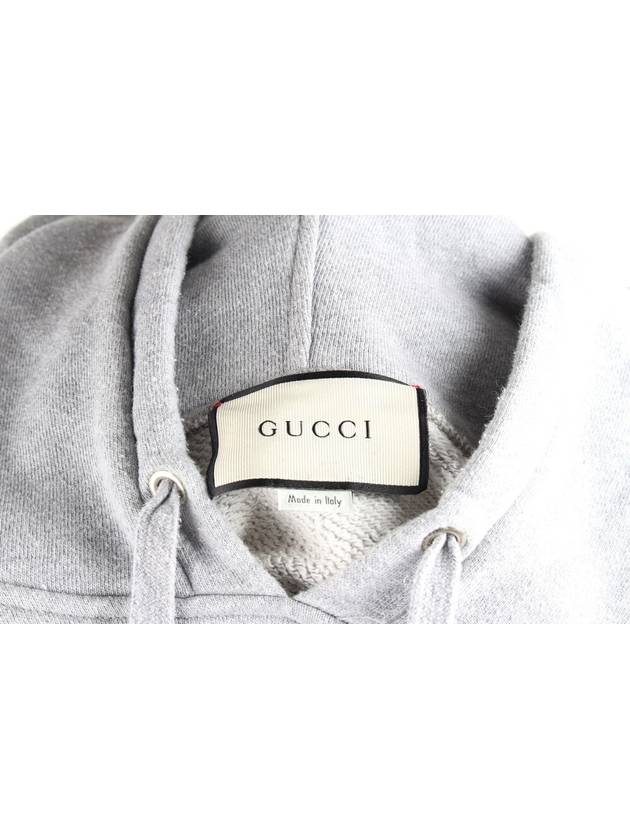 Dragon embroidery hooded sweatshirt M - GUCCI - BALAAN 7