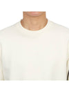 Diagonal Raised Fleece Sweatshirt White - CP COMPANY - BALAAN 7