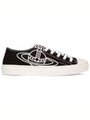 ORB Logo Low Top Sneakers Black - VIVIENNE WESTWOOD - BALAAN 2