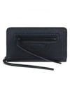 Neo Classic Zipper Long Wallet Black - BALENCIAGA - BALAAN 1