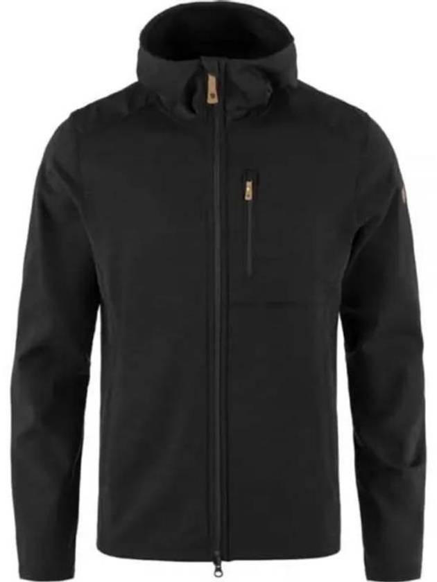 Men's Keb Fleece Hoodie Black - FJALL RAVEN - BALAAN 2