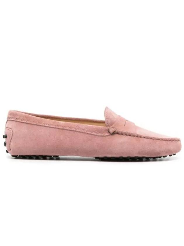 Gommino Suede Driving Shoes Pink - TOD'S - BALAAN 2