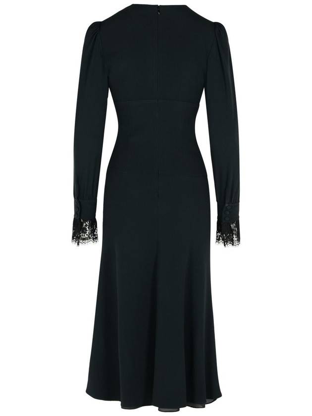 Alessandra Rich Dress In Black Acetate Blend - ALESSANDRA RICH - BALAAN 3