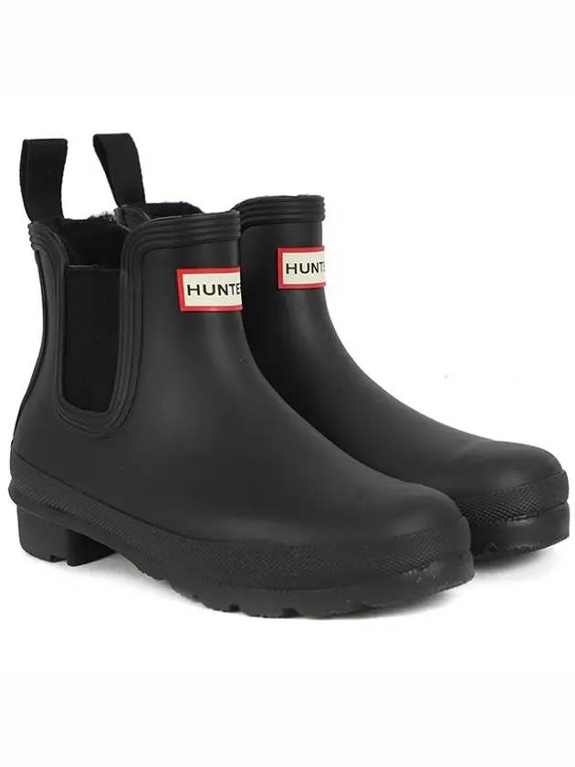 W Original Chelsea Insulated Rain Boots Black WFS1003RMA BLK - HUNTER - BALAAN 2