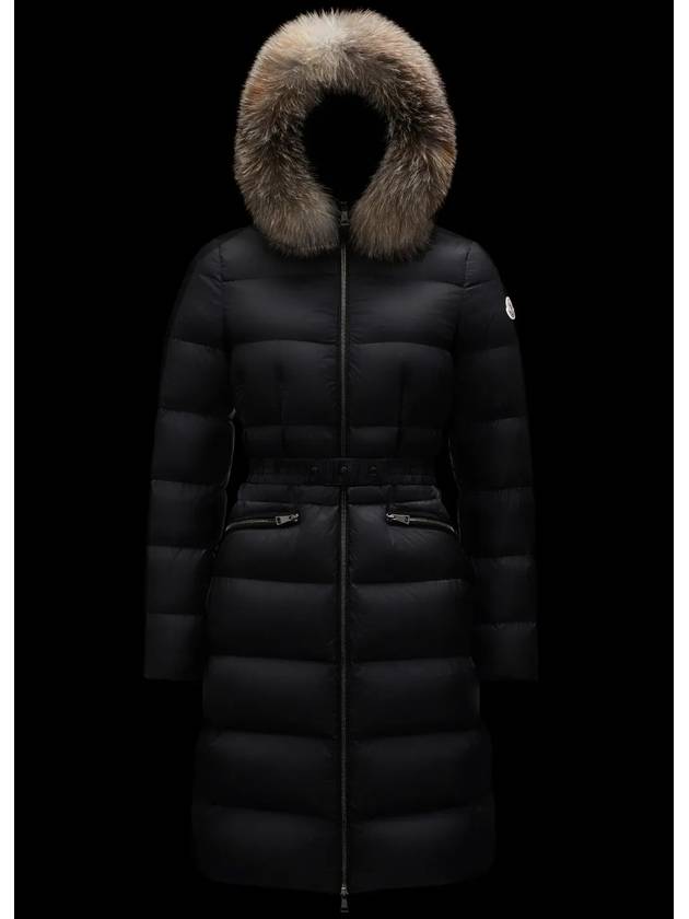 Boedic Long Down Padding Black - MONCLER - BALAAN 3