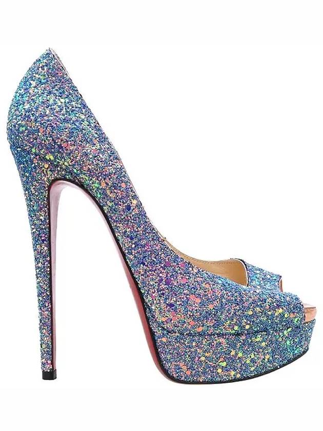 Multi colored glitter open toe women s shoes - CHRISTIAN LOUBOUTIN - BALAAN 4