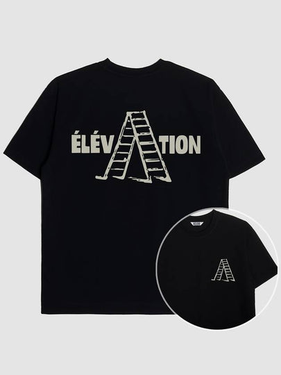 Elevation Graphic Short Sleeve T-Shirt Black - KLOR - BALAAN 2