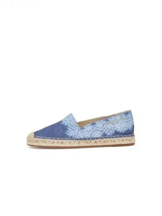 Women s Leaf Print Espadrille Navy 271399 - EMPORIO ARMANI - BALAAN 1