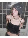 Hand Stitched Beanie CHARCOAL Women s - RUBATI - BALAAN 6