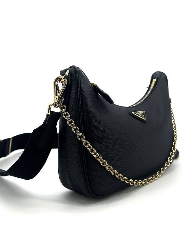 Saffiano multi hobo bag cross 1bh204 - PRADA - BALAAN 4