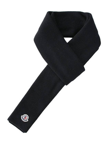 patch logo wool muffler 3C00017 A9342 999 - MONCLER - BALAAN 1