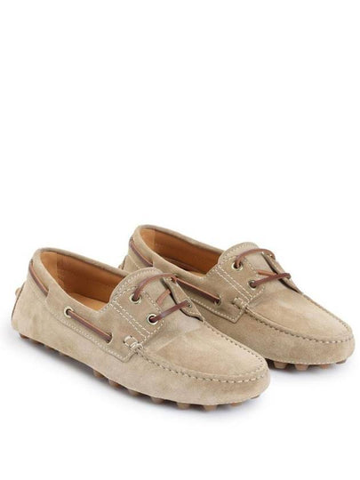 Tod'S Boat Gommino Bubble Suede Loafers Shoes - TOD'S - BALAAN 2