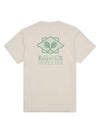 NY Racquet Club Short Sleeve T-Shirt Cream - SPORTY & RICH - BALAAN 3