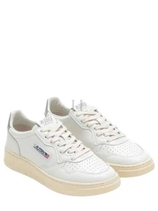 Medalist Silver Tab Low Top Sneakers White - AUTRY - BALAAN 2