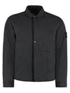 Men's Shadow Project TC Padded Overshirt Jacket Black - STONE ISLAND - BALAAN 1