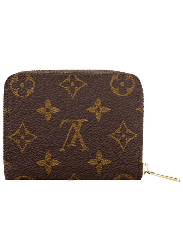 Monogram Zippy Coin Purse Card Wallet Brown - LOUIS VUITTON - BALAAN.