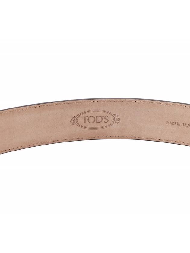 Logo decorated buckle belt XCMCQS50100QNT - TOD'S - BALAAN 7