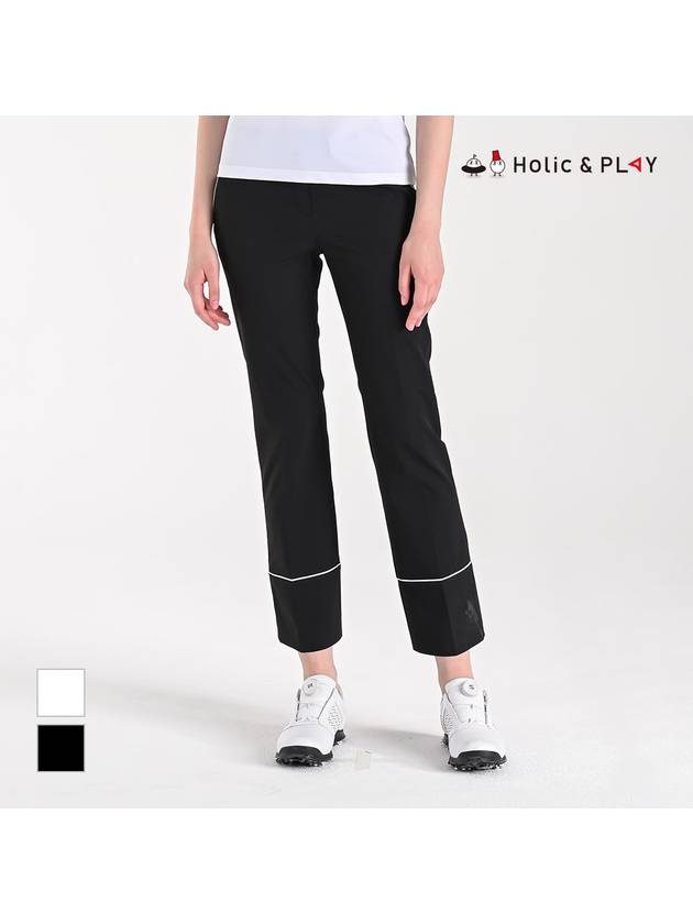 Pintuck Roll-up Casual PantsHC2WPT008 - HOLIC&PLAY - BALAAN 1