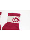 Golf Stripe SocksWine - BREMI - BALAAN 3