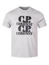 30/1 Jersey Graphic Short Sleeve T-Shirt Grey - CP COMPANY - BALAAN 2