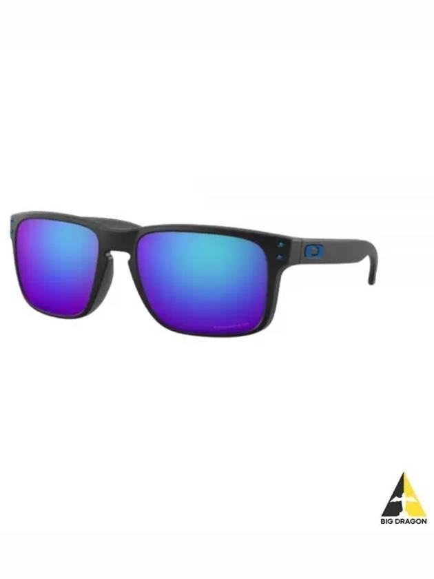 Holbrook Asian Fit Matte Black Prism Sapphire Polarized OO9244 48OO9244 4856 - OAKLEY - BALAAN 1