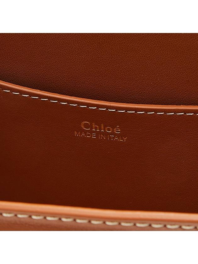 Kattie Small Leather Tote Bag Brown - CHLOE - BALAAN 11