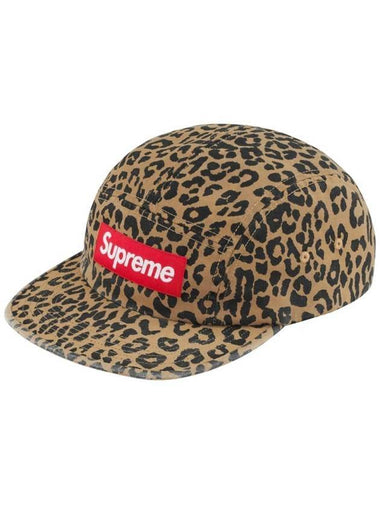 Washed Chino Twill Camp Ball Cap Leopard - SUPREME - BALAAN 1