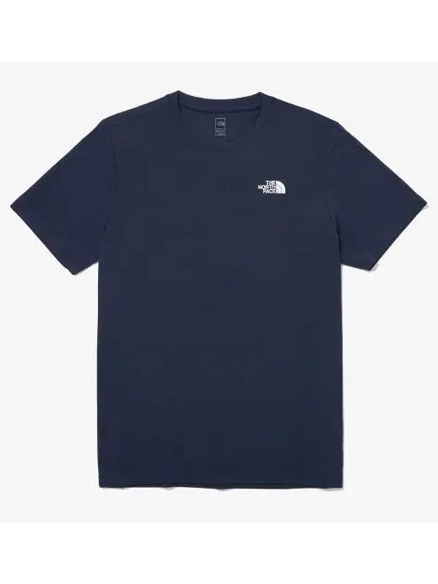 The North Face NT7UQ06C Men s Recovery Short Sleeve Round Tee - THE NORTH FACE - BALAAN 1