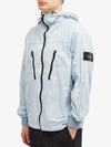 Skin Touch Nylon TC Hooded Jacket Sky Blue - STONE ISLAND - BALAAN 3