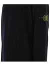 Stretch Wool Crewneck Knit Top Dark Navy - STONE ISLAND - BALAAN 5