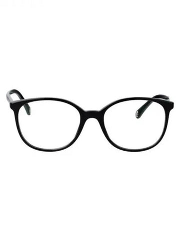 EYEWEAR logo temple oval frame glasses - CHANEL - BALAAN 1