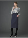 Rosemary belt set skirt blue gray - DE PERI MERA - BALAAN 1